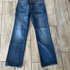 Men’s jeans. American eagle. Worn out blue.  Like new. Hardly worn.